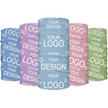 Custom Bandana Printed Logo Snood Seamless Tube Bandana Multifunctional Head Scarf Seamless Neck Gaiter Headband