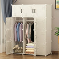 Best-Selling DIY Plastic Foldable Wardrobe with 3D Doors Modern Design Cheap Folding Cupboard for Workshop and Living Room
