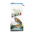 5pcs Hooks  Freshwater Saltwater Sea Fishing Cheap Fish Skin