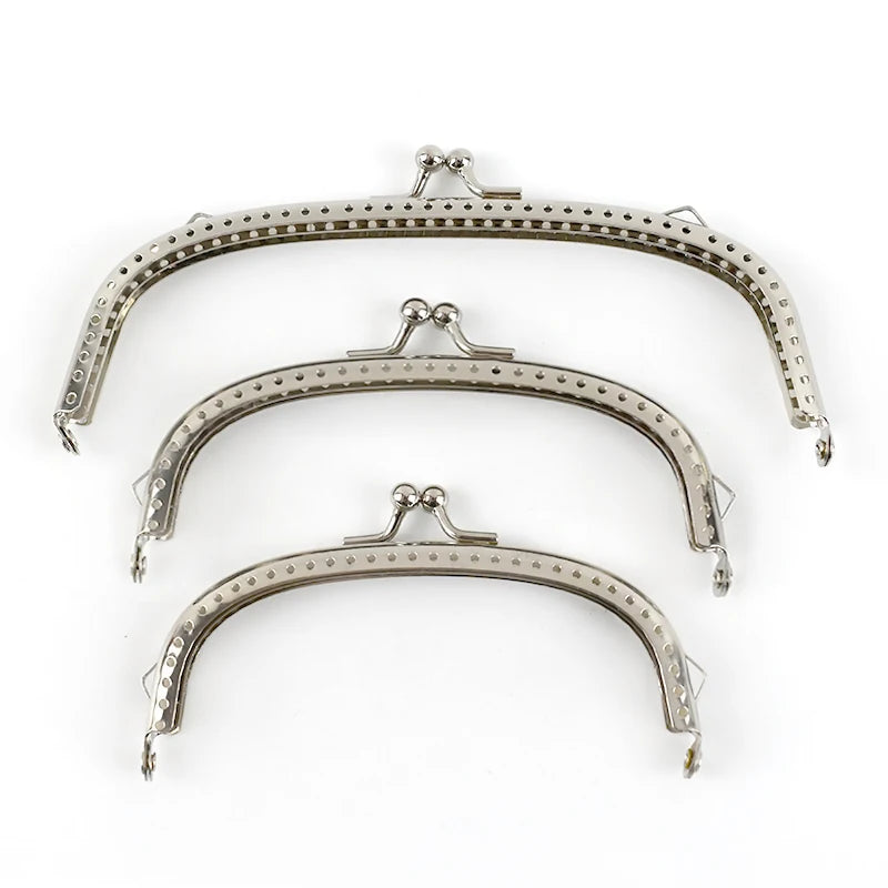 Deepeel BS199 Handbag Hardware Accessories Buckles for Bag Lock Kiss Clasp Handles Purse Frame Clutch