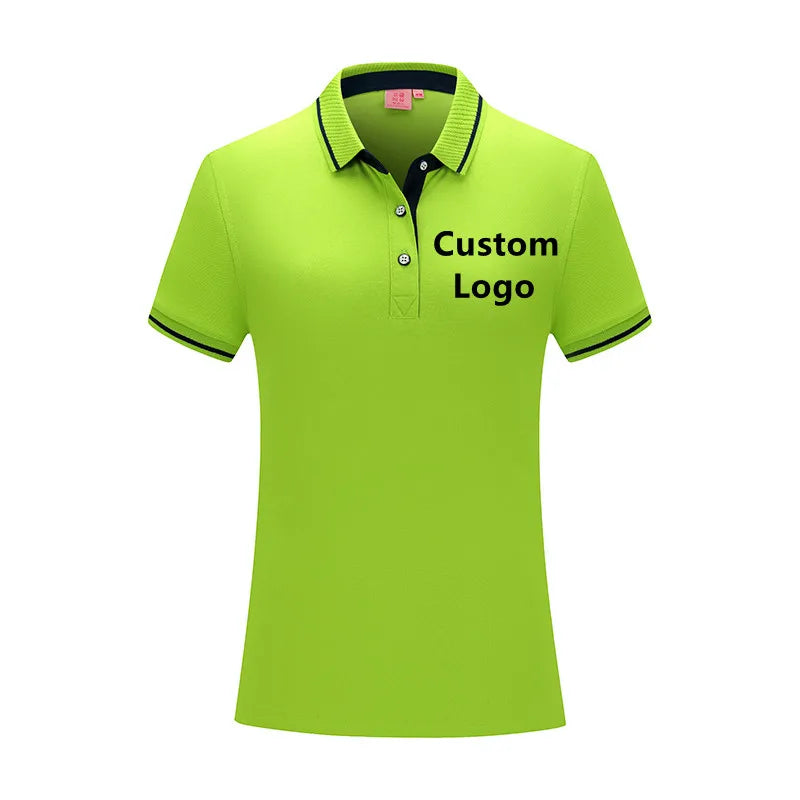 Custom Logo New Design Women Polo Golf Shirts Wholesale Golf t Shirts Custom Cotton Golf Shirts