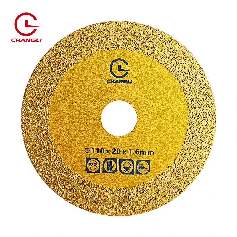 Super Thin Industrial OEM 110mm Hot Pressed Diamond Steel High Speed Ti-coated ISO9001 Certified 3-Year Warranty Saw Blades
