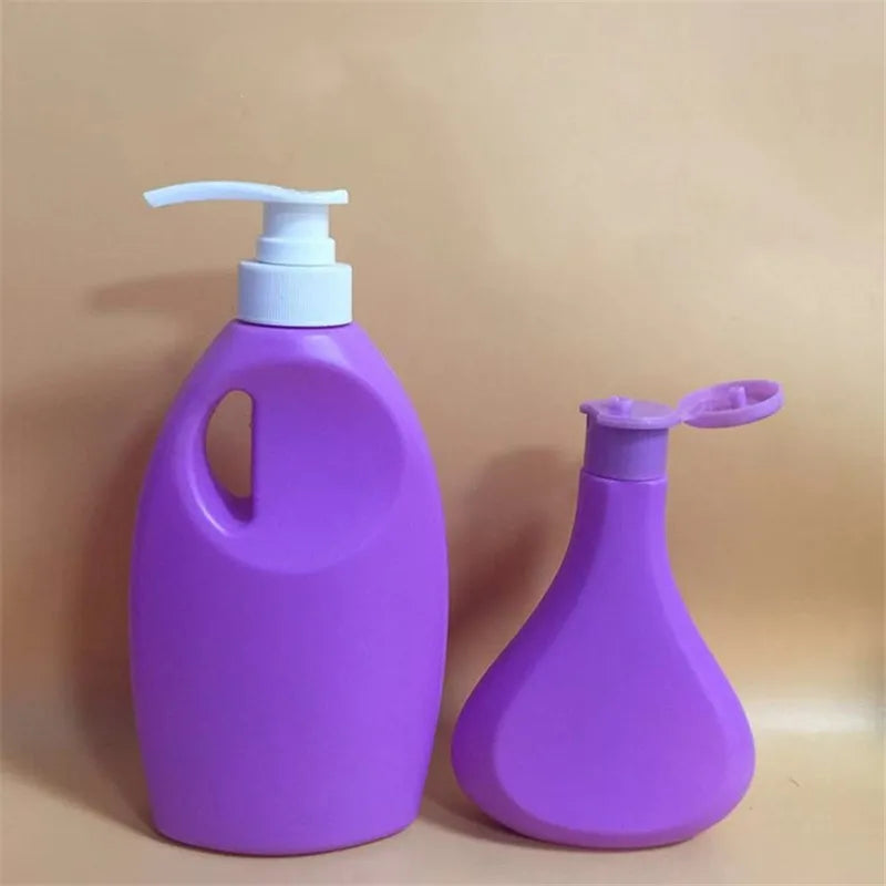 250ml 500ml 1000ml PE Customized Washing Liquid Laundry Detergent Plastic Bottle Hand Dish Washing Liquid Soap
