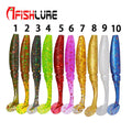 Fishing Lure Artificial Bait 5cm 1g Paddle Tail Swim Bait Lure Soft Bait Fishing Trout Lure Shad Lure Soft Plastic Fishing Lures