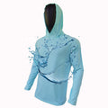 Customized Plus Size Breathable Waterproof Windproof UPF 50 Performance 100% Polyester Fishing Hoodie