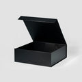 Custom White A4 Square Support Embossing Magnet Box Packaging for Business Shopping