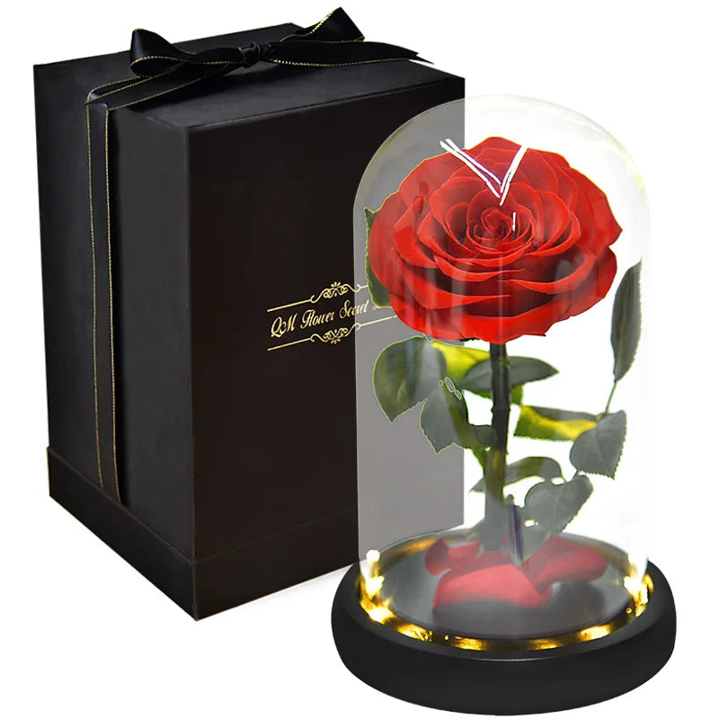 Wholesale Flower Pot Set Valentine Day Gift Long Lasting Rose Flower