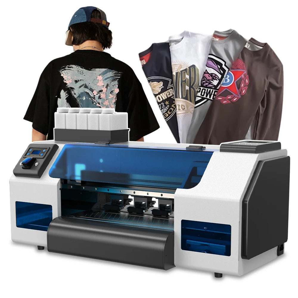 New Offset XP600 Print Head Printing 30 cm DTF Printer Transfer Technology Clothes A3 PET Film DTF Printer Machine