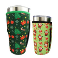 Personalized Sublimation Blanks Printing Neoprene Drink Insulated Tumbler Bottle Sleeve 20-32oz Christmas Tumbler Cooler
