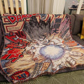 Custom Woven Tapestry Blanket Remake Custom Tapestry Hoodies Throw Blanket
