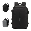 Waterproof Logo Expandable Business Bagpack Laptop Compressor Air Travel Bag Large Capacity Compression Vacuum Backpack