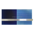 High Efficiency 210mm*210mm Monocrystalline Silicon Solar Cell 10.23W 23.2% 12BB PERC Dark Blue 1500K OEM Brand TW Origin Solar