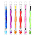 New Color Double-Headed Point Drill Pen Comfortable Gourd-Shaped Penholder Acrylic Nail Tool