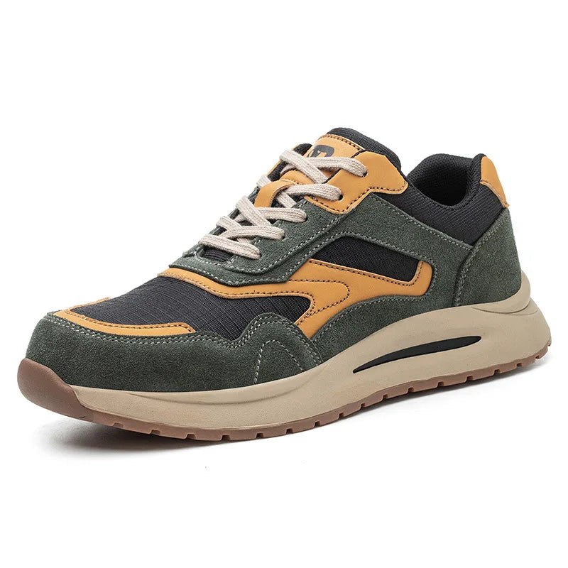 Dian Sen New Fashionable Lightweight Breathable Shoes Anti-slip Anti-smash Anti-puncture Safety Shoes