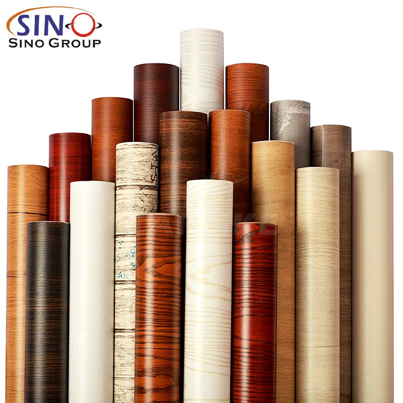 Self-Adhesive Decorative Traditional Kitchen New Product Vacuum Pvc Shrink Film for Plastic Wooden Broom Handle Doors