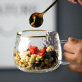 400ml Single Wall Handmade Drinking Cup Single Wall Glass Cup for Milk