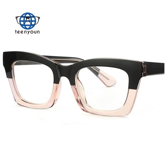 Teenyoun Stock Glasses Frame CP TR90 Blue Light Blocking Glasses Anti Glare Eye Glasses
