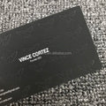 Customaized Luxury 300gsm Gold Foil Black Greeting Card Business Cards with logo