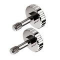 Customized High Quality CNC Machined Turning Service Parts Knurled Head Thumb Screw Camera Screw