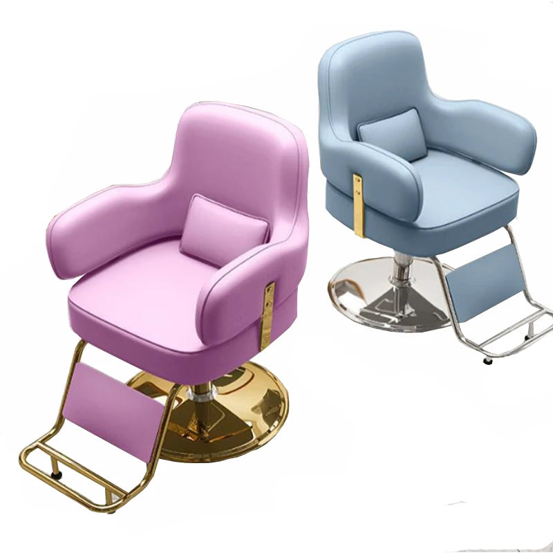 Barber Shop Equipment Hair Styling Mirror Station Shampoo Chair Hairdressing Chairs Beauty Salon Furniture Package