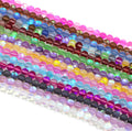 Wholesale Matte Frosted Aura Crystal Synthetic Labradorite Moonstone Loose Beads Premium Stone Beads for Jewelry Making