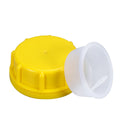 38mm 53mm 60mm Black and White Tamper Evident Screw Cap for Engine Oil Bottle With Inner Cover
