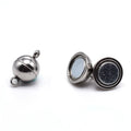 Rose Gold Diy Jewelry Making Finding Accessories Magnetic Connector Stainless Steel Clasps & Hooks for Necklace Bracelet Clasp