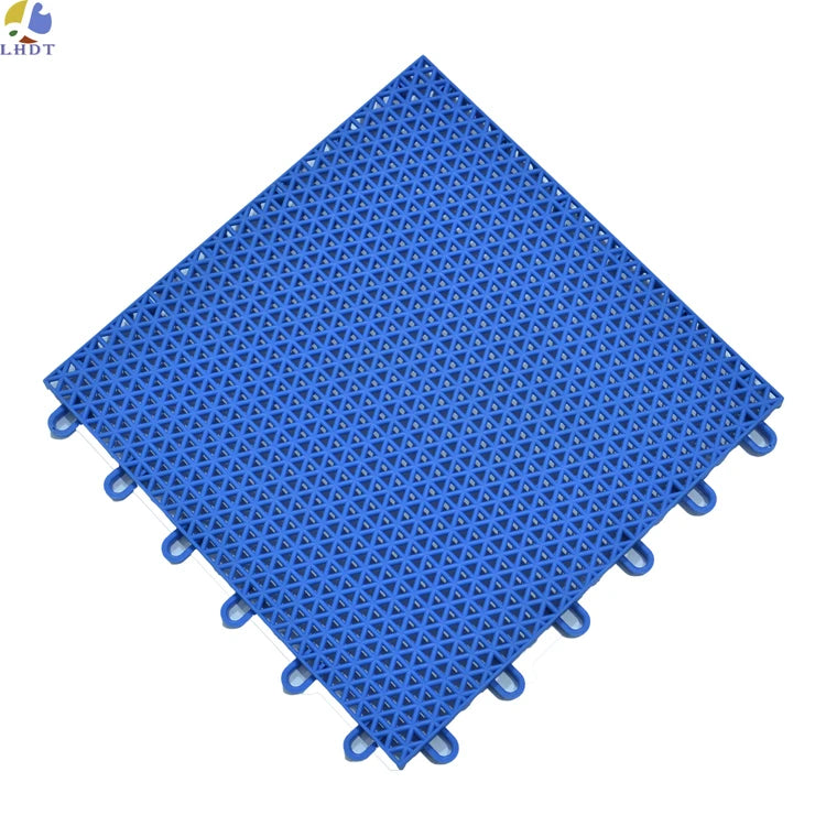 Waterproof Anti-Slip Interlocking Sport Court Flooring PP Material Multi-Purpose for Indoor Outdoor Sports-for Basketball Futsal