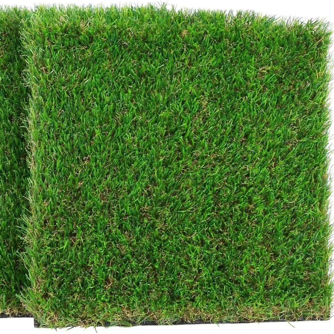 Durable 12\" X 12\" Green Artificial Grass Squares Mat Easter Table Centerpiece Place Mats Grass Turf Pads for Dogs Patio Indoor