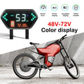 Universal 36V-72V LED Display for Electric Bicycles for Gokarts and Other Pedal Assisted Vehicles
