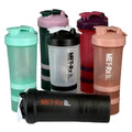 Madou Unisex Plastic Drinkware Custom Logo Eco-friendly BPA Free Gym Water Cup Mug Sports Tours Protein for Shaker Bottle Wholes
