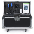 2Pcs Electronic 600W Sparkler Machine With Flight Case  Wedding Event Dmx512 With Wireless Remote Cold Spark Effect Machine