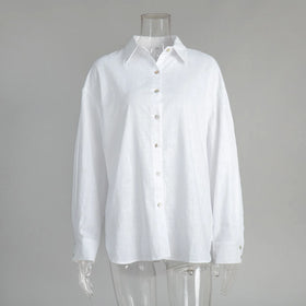 Wholesale 2025 Spring Autumn Women New Long Sleeve Office Shirt Ladies Formal Tops Casual Blouses