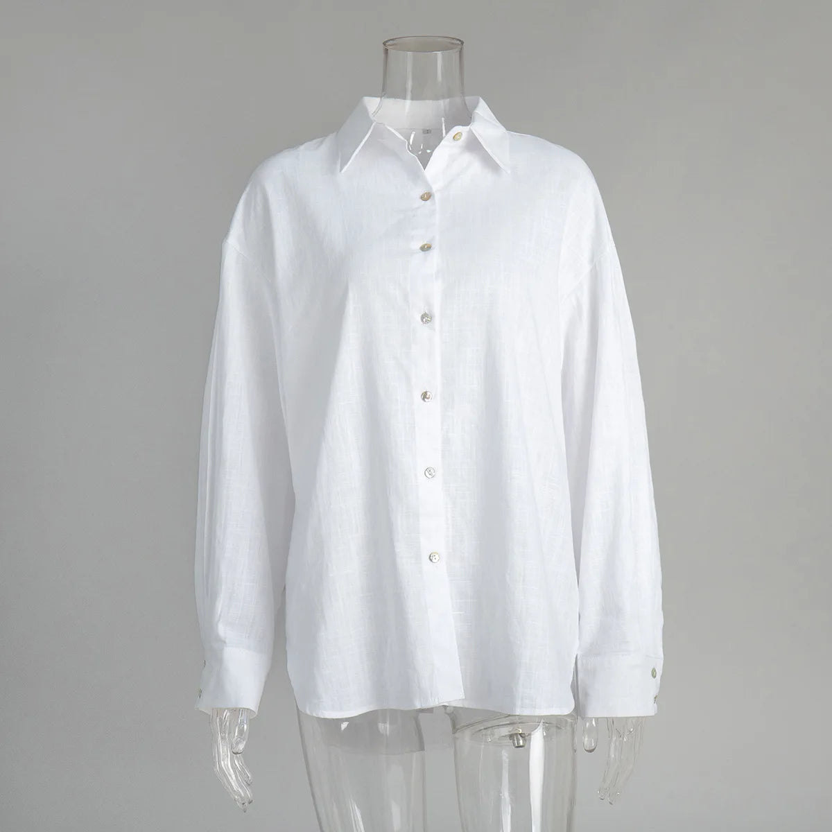 Wholesale 2025 Spring Autumn Women New Long Sleeve Office Shirt Ladies Formal Tops Casual Blouses