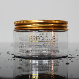 6oz Clear Cylinder Plastic Food Jars with Screw Top Gold Lids for Candy Cookie Chocolate Noodle Spice Dessert Chewing Gum Snacks