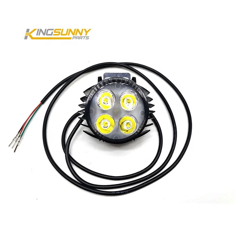 Factory Wholesale Hot Selling Spare Parts Intelligent Front Light Rechargeable Headlight for Electric Bike Bicycle Accessories