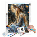 N-2139 DIY Custom 30*40 Diamond Art Paintings Kits Full Drill Round 5D Portrait for Adults
