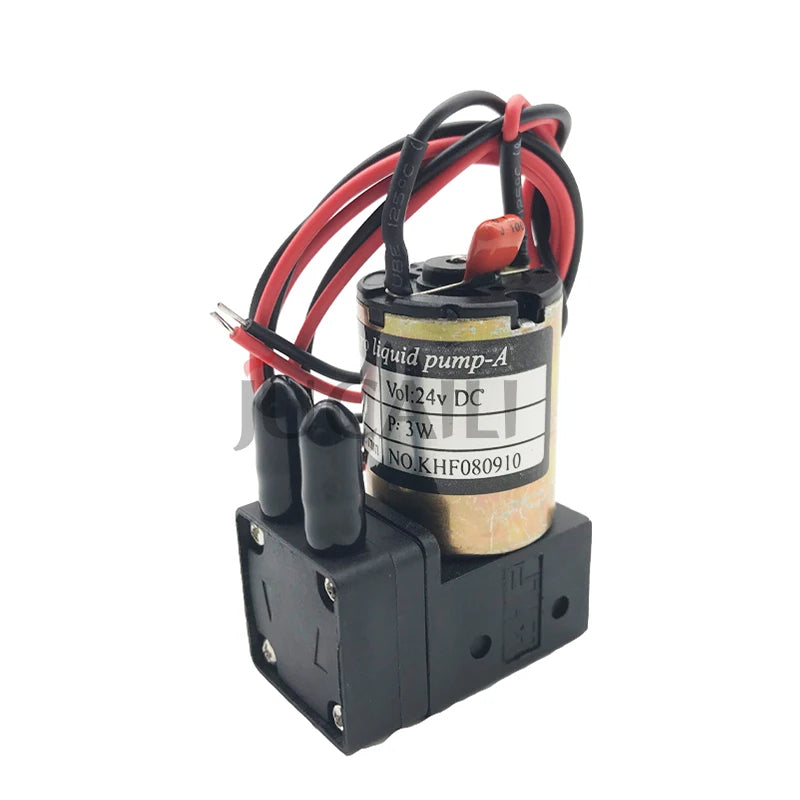 Jucaili Printer Ink Pump DC24V 3W 100-200ml/min KHF Micro Diaphragm Liquid Suction Pump Eco Solvent UV Sublimation