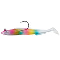 Selco Sinking Weighted Soft Fishing Lure Realistic Shad Bait with Built in Jig Head for Bass