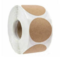 Professional Custom Eco-Friendly Waterproof UV Printed Kraft Paper Label Sticker Self-Adhesive Kiss Cut Roll Packaging Clothing