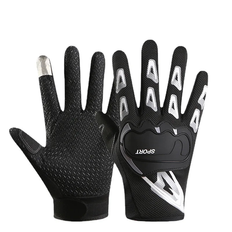 Men Summer Autumn for Comfortable Sports Gloves for Cycling Exercise One Size Hand Protection
