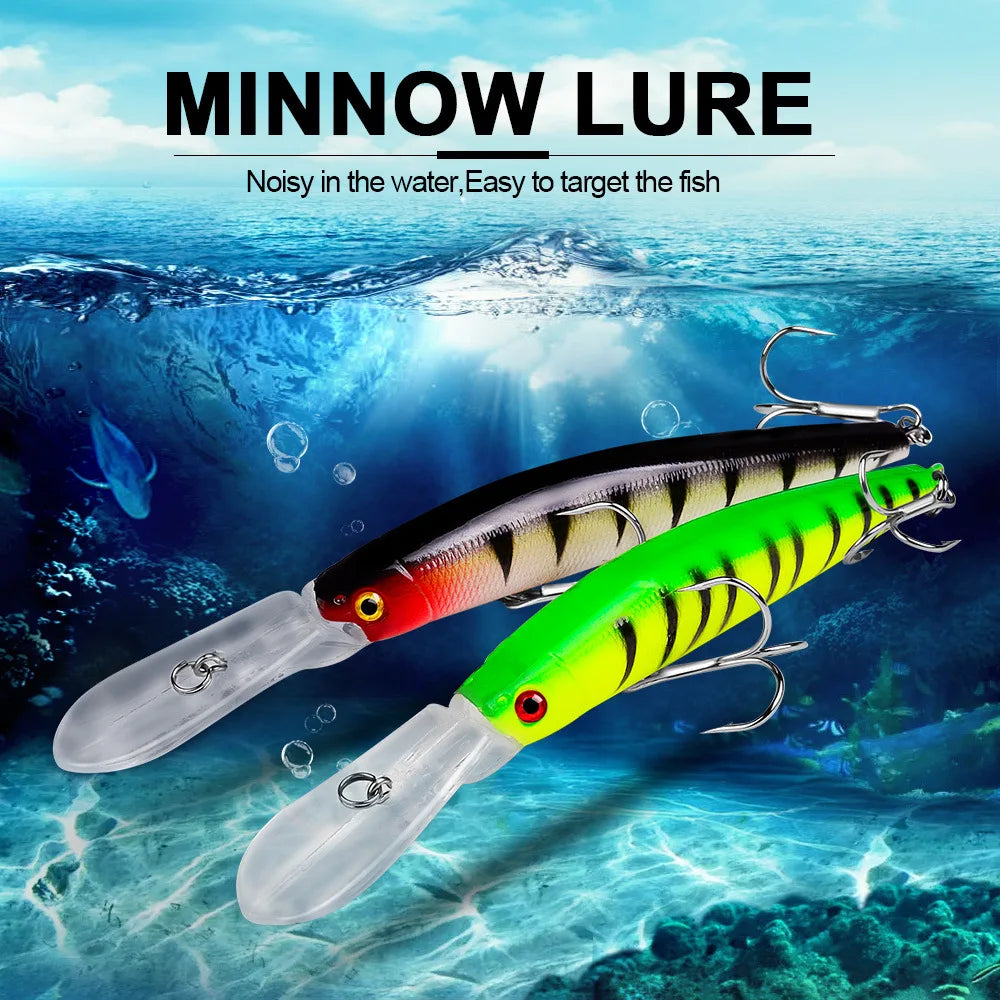 Floating Hard Bait Float Fishing 15.5g 14.5cm Top Water Lures Hardbait Jerk Baits Minnow Fishing Bait Lure