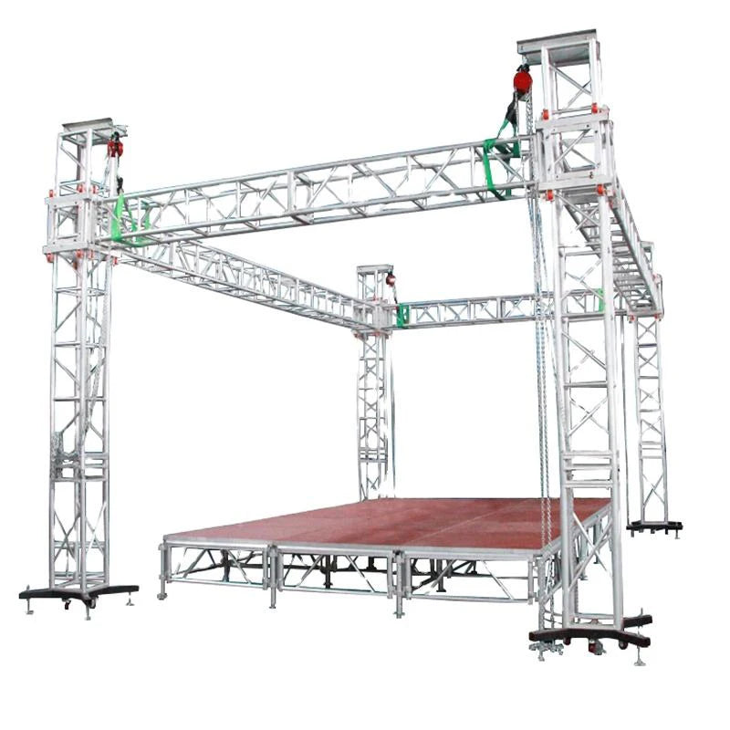 290Mm Aluminum Lighting Truss Display System Support Truss System Led Displays Stacking Systems