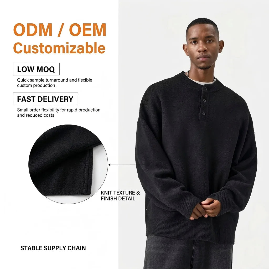 Men's Polyester Premium Knit Winter Sweater Breathable and Anti-Shrink With Pattern Crew Neck Logo Print Men's Cold Sweaters EDM