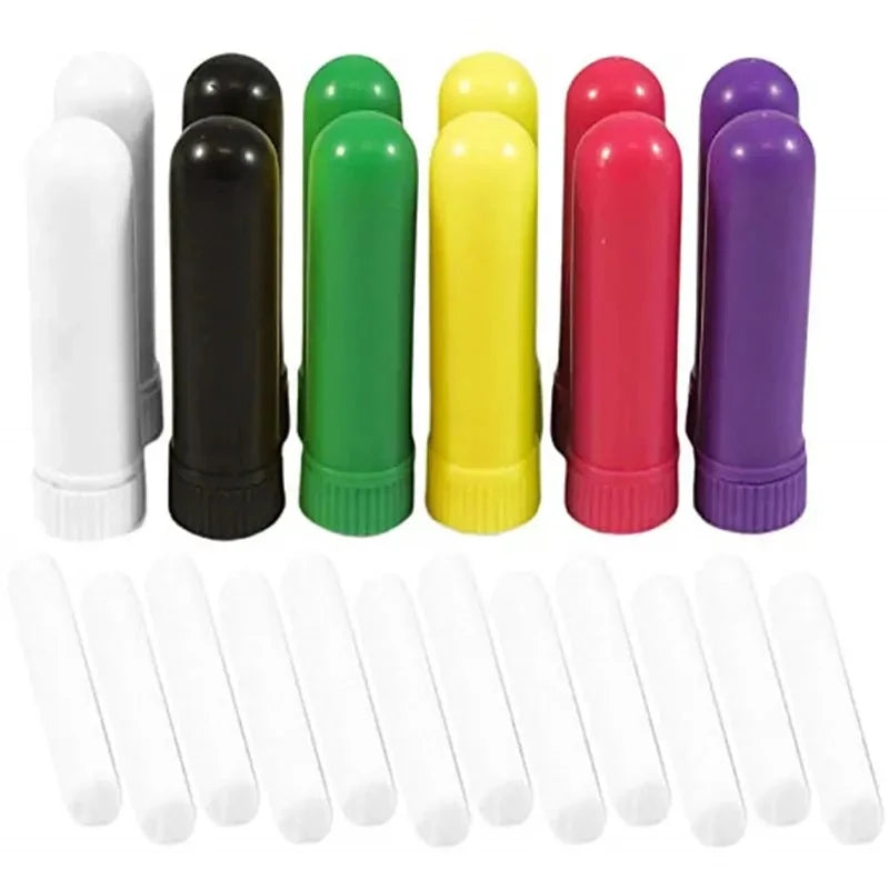 Free Sample Cotton Wiks Refillable Inhaler Stick Nasal Aspiration  Tube Nasal Passage Bottle