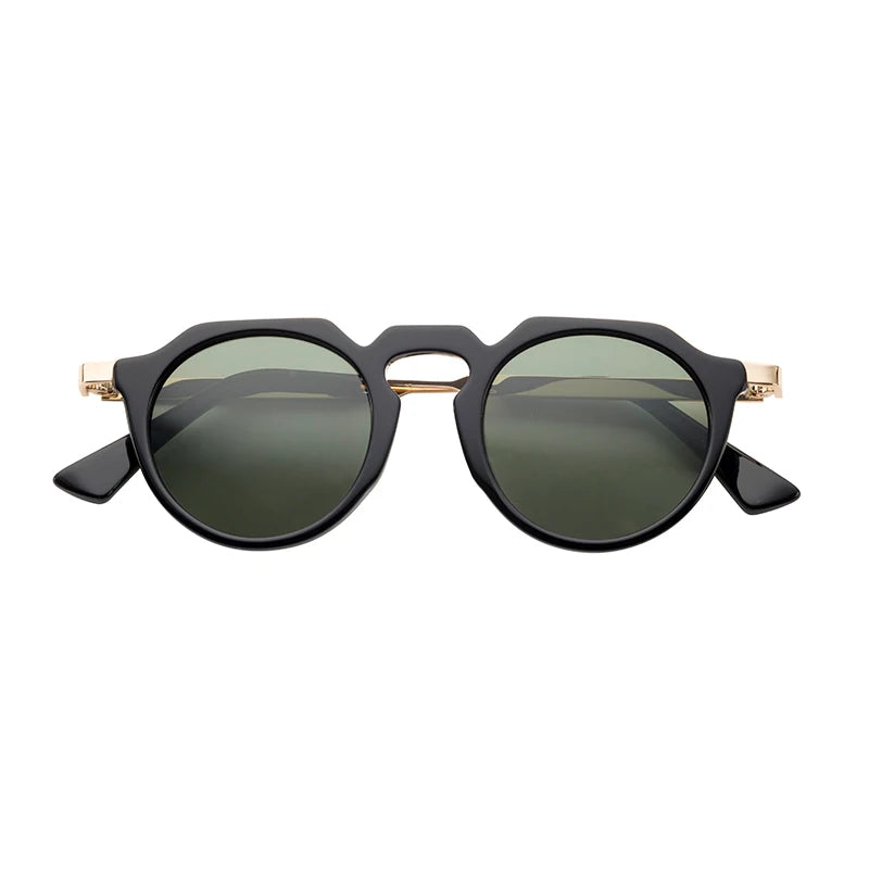 Luxury Custom Logo Design Fashionable Quality Mazzucchelli Acetate Polarized Shades Sun Glasses Sunglasses