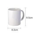 Professional Manufacturer Sublimation Mugs 11Oz Ceramic 11Oz Ceramic White Mug for Sublimation