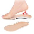 EVA Foam Arch Support Insoles with Poron Cushion Foot Inserts for Comfort and Pain Relief
