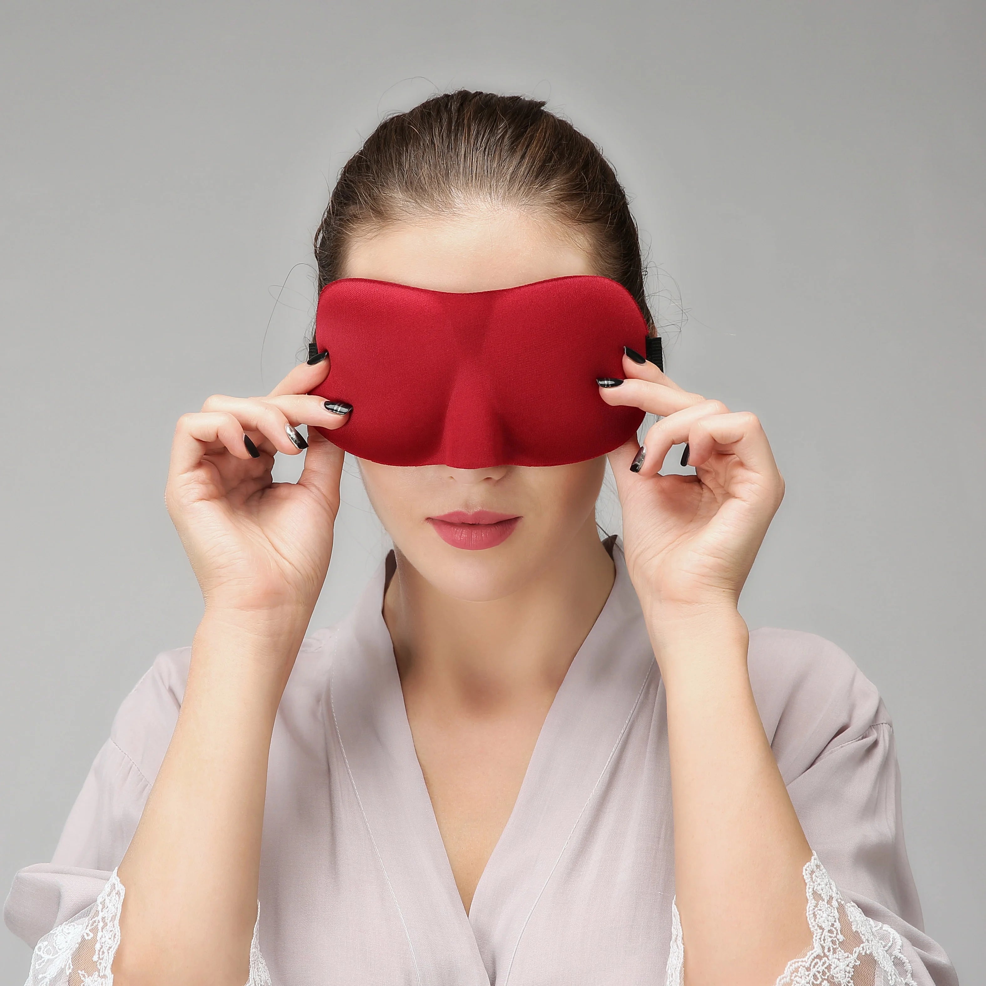 Factory Direct Selling 3D Contoured Cover Shade Travel Blindfold Stereo Sleeping Eye Mask
