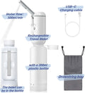 Hot Sale 200ml Portable Shattaf Bidet Sprayer Smart Plastic Peri Bottle for Personal Toilet Cleaning Modern Design for Muslims